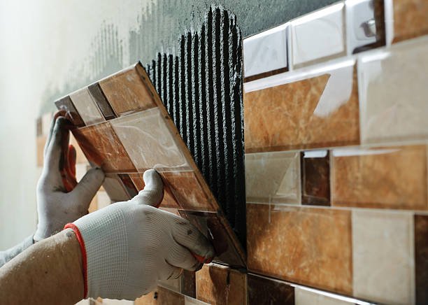 Tiler laying quality tiles